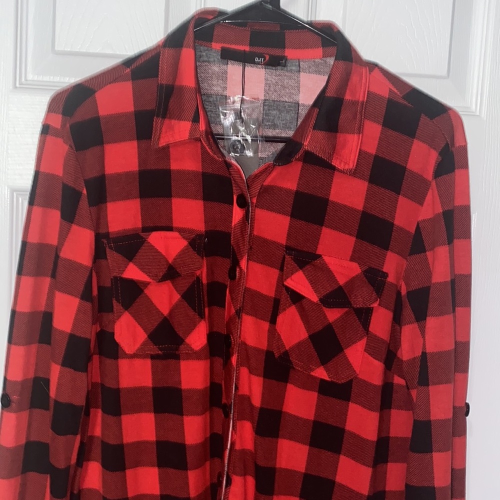Checkered Button Down - Picture 2 of 6